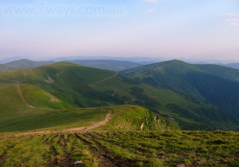 Долгий путь по хребту Долгий путь по хребту