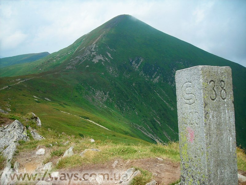 Карпаты, южный склон горы Говерла Карпаты, южный склон горы Говерла
