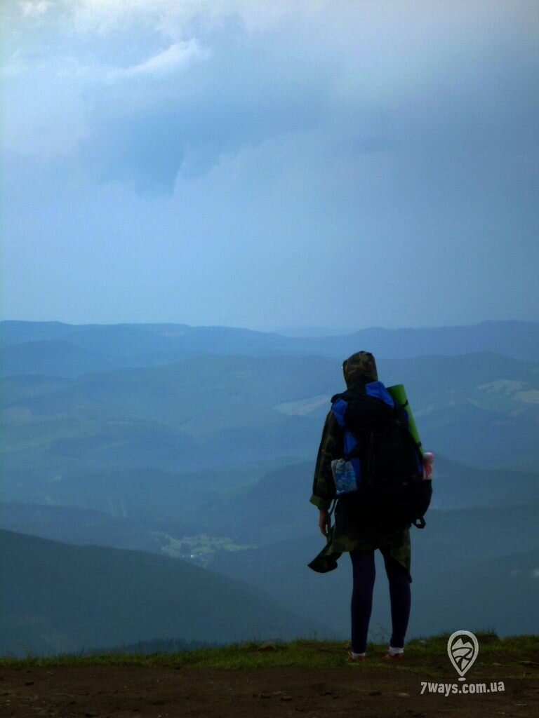 Вид с вершины Говерлы Вид с вершины Говерлы