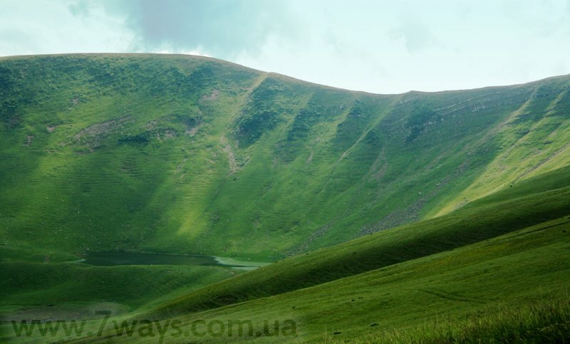 Карпаты, озеро Геришаска Карпаты, озеро Геришаска