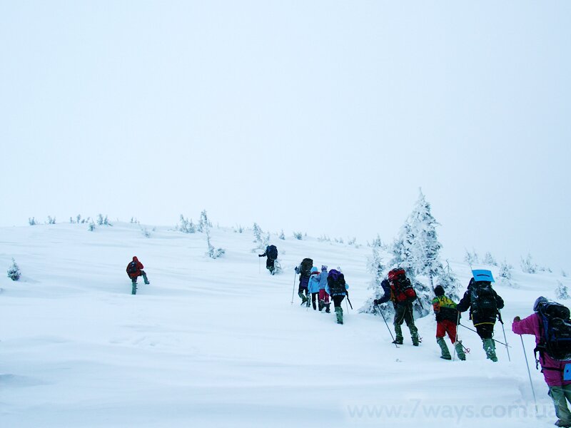 Подъем на Говерлу Подъем на Говерлу