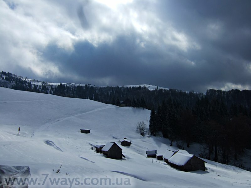Зимой на полонине Зимой на полонине