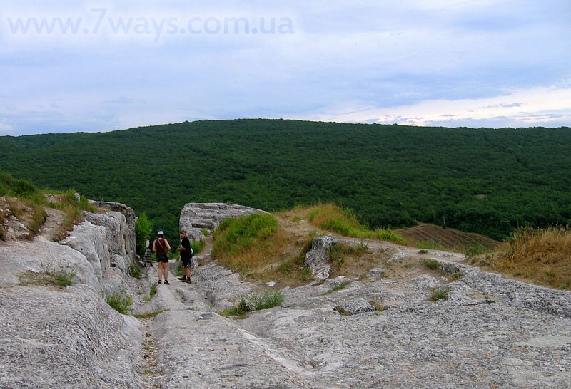 Каменная улица Эски-Кермена Каменная улица Эски-Кермена