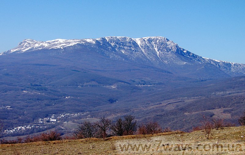 Крым зимой, фото вершины Ангар Бурун Зимний Крым, фото вершины Ангар Бурун