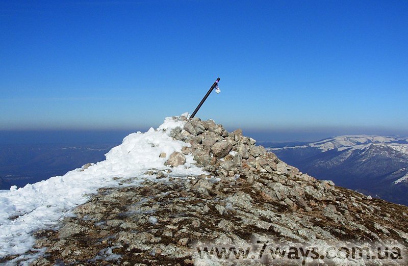 Крым, фото вершины Ангар Бурун Крым, фото вершины Ангар Бурун