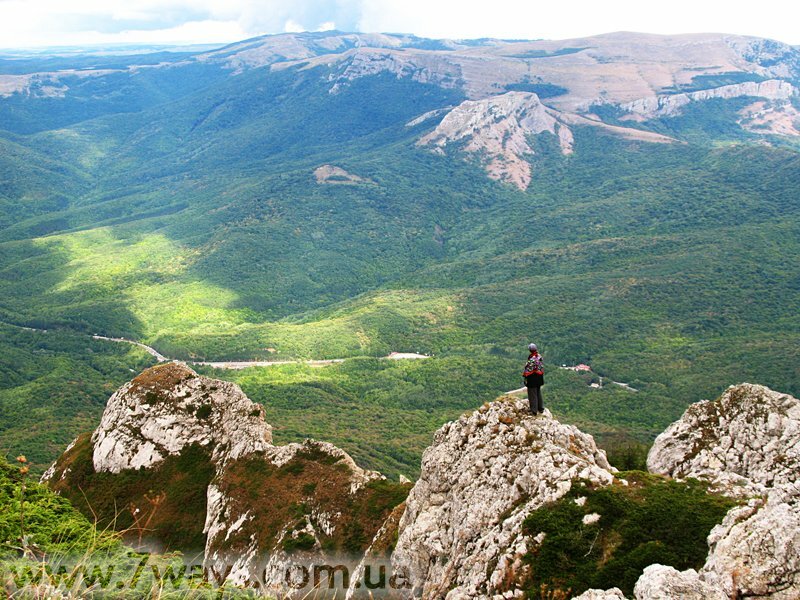 Фото - вид с вершины Ангар Бурун Фото - вид с вершины Ангар Бурун