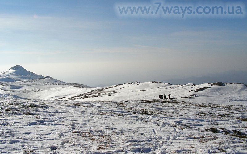 Крым, фото вершины Эклизи Бурун зимой Крым, фото вершины Эклизи Бурун зимой
