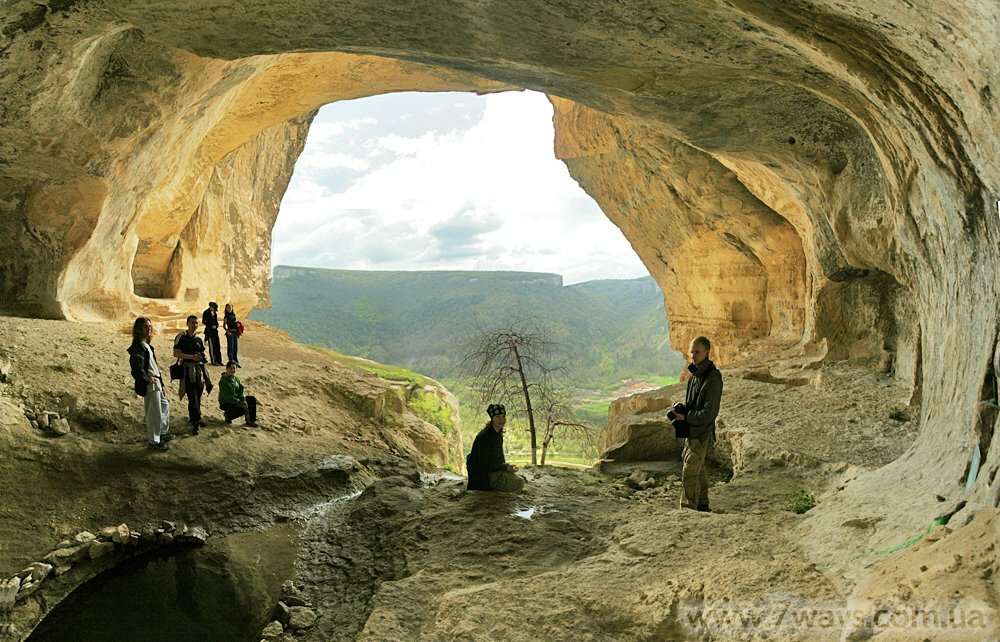 Качи-Кальон, группа в пещере Качи-Кальон, группа в пещере