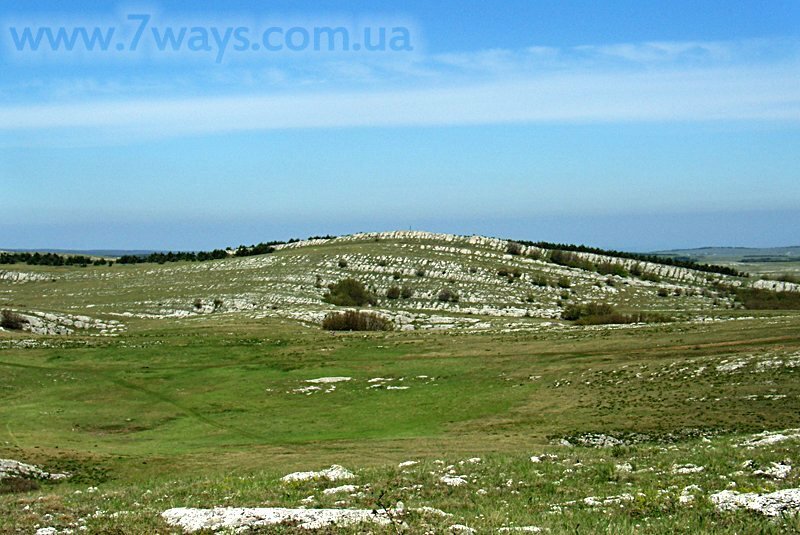 Взгляд вниз с плато Караби Взгляд вниз с плато Караби