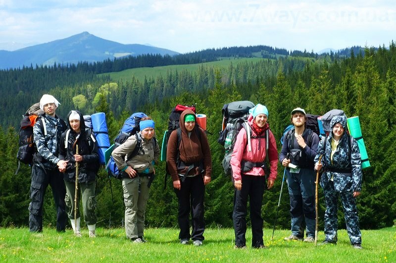 Поход в мае в Карпаты