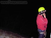 Вечерняя Алушта со вспышкой