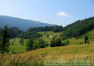 Начало села Квасы