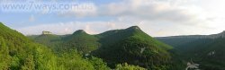 Мангуп - летняя панорама