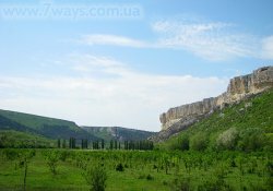 Крым, долина реки Бельбек